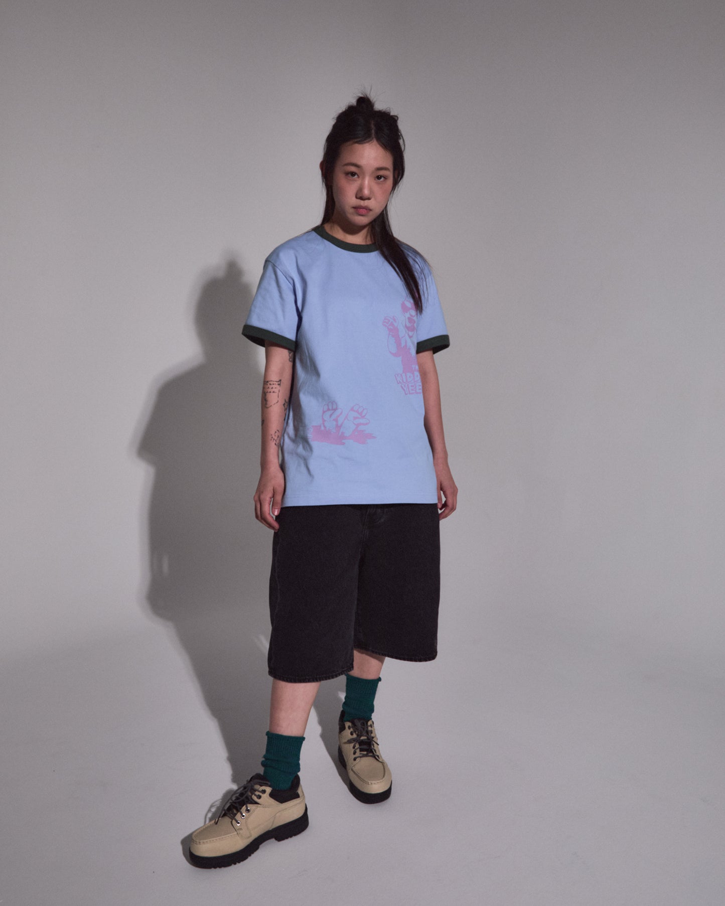 The Kidding Heads Ringer Tee
