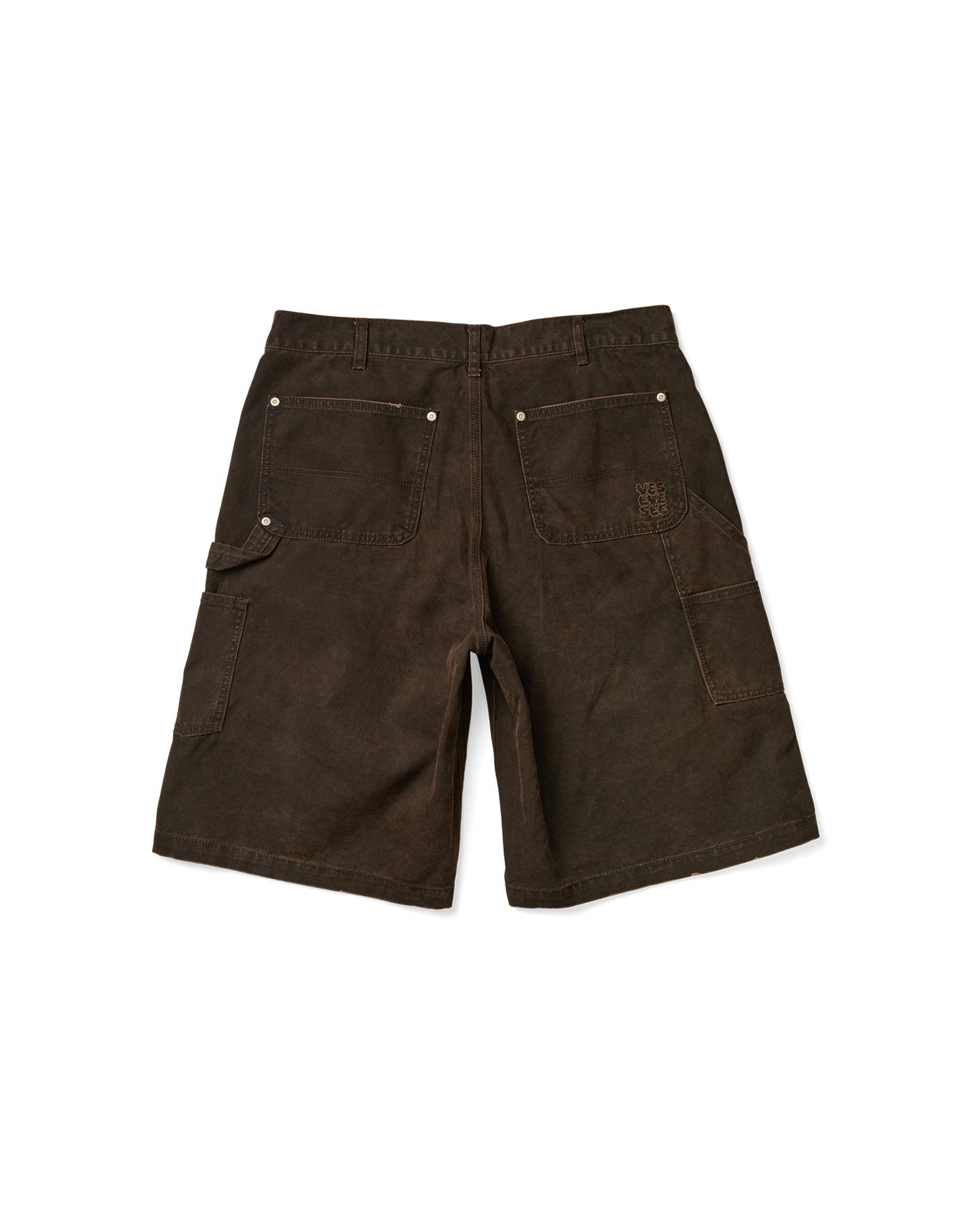 Washed Canvas Carpenter Shorts