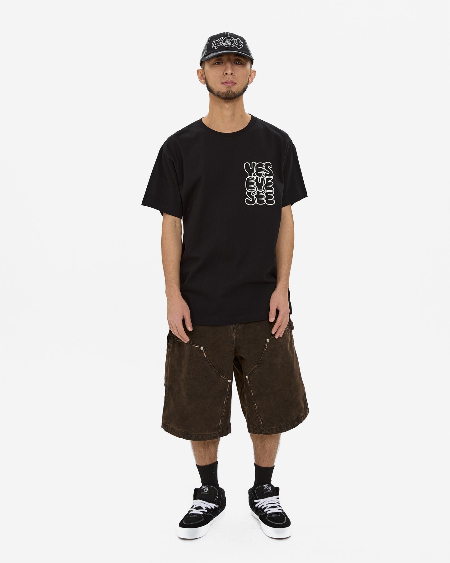 Washed Canvas Carpenter Shorts
