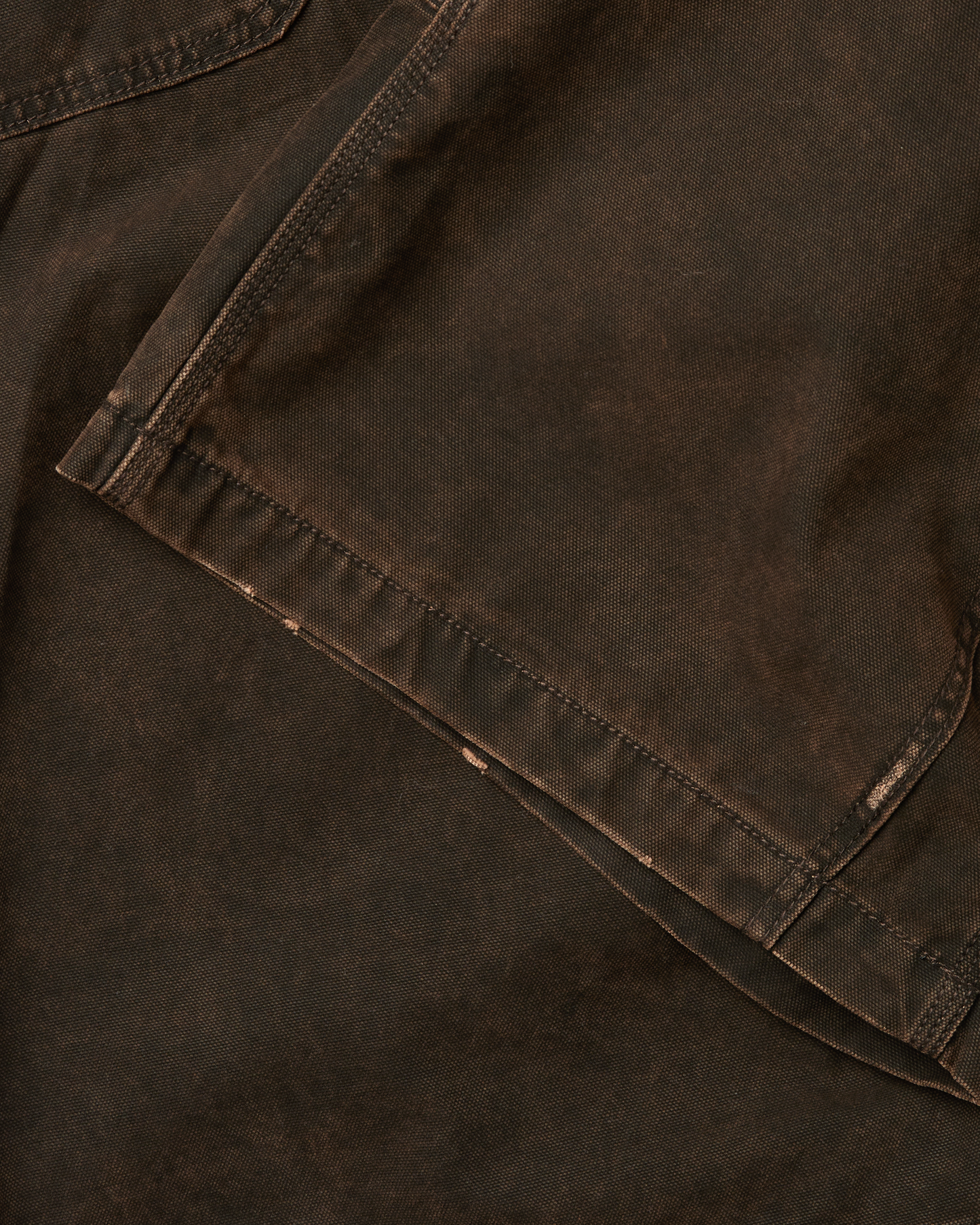 Washed Canvas Carpenter Shorts