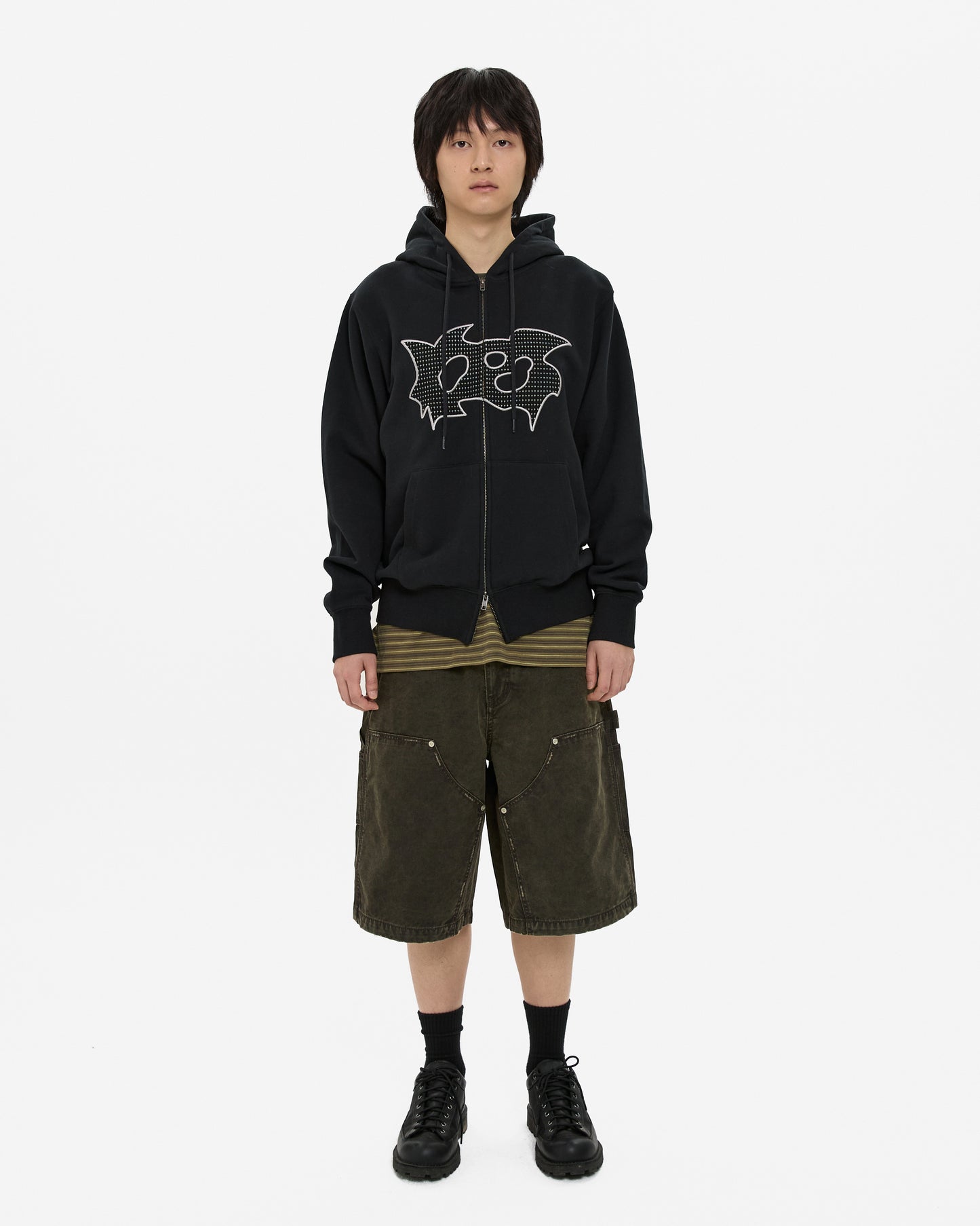 Washed Canvas Carpenter Shorts