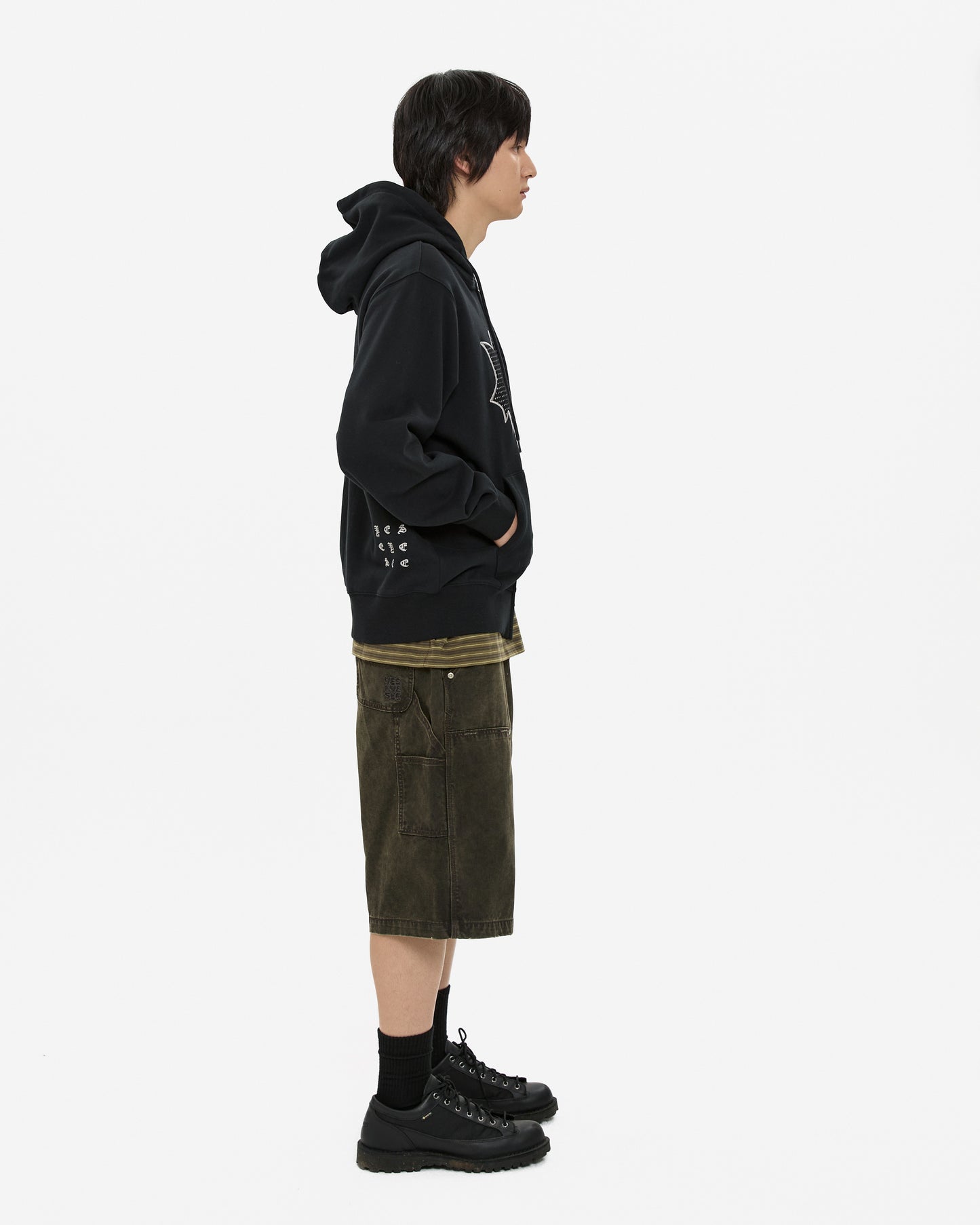 Washed Canvas Carpenter Shorts