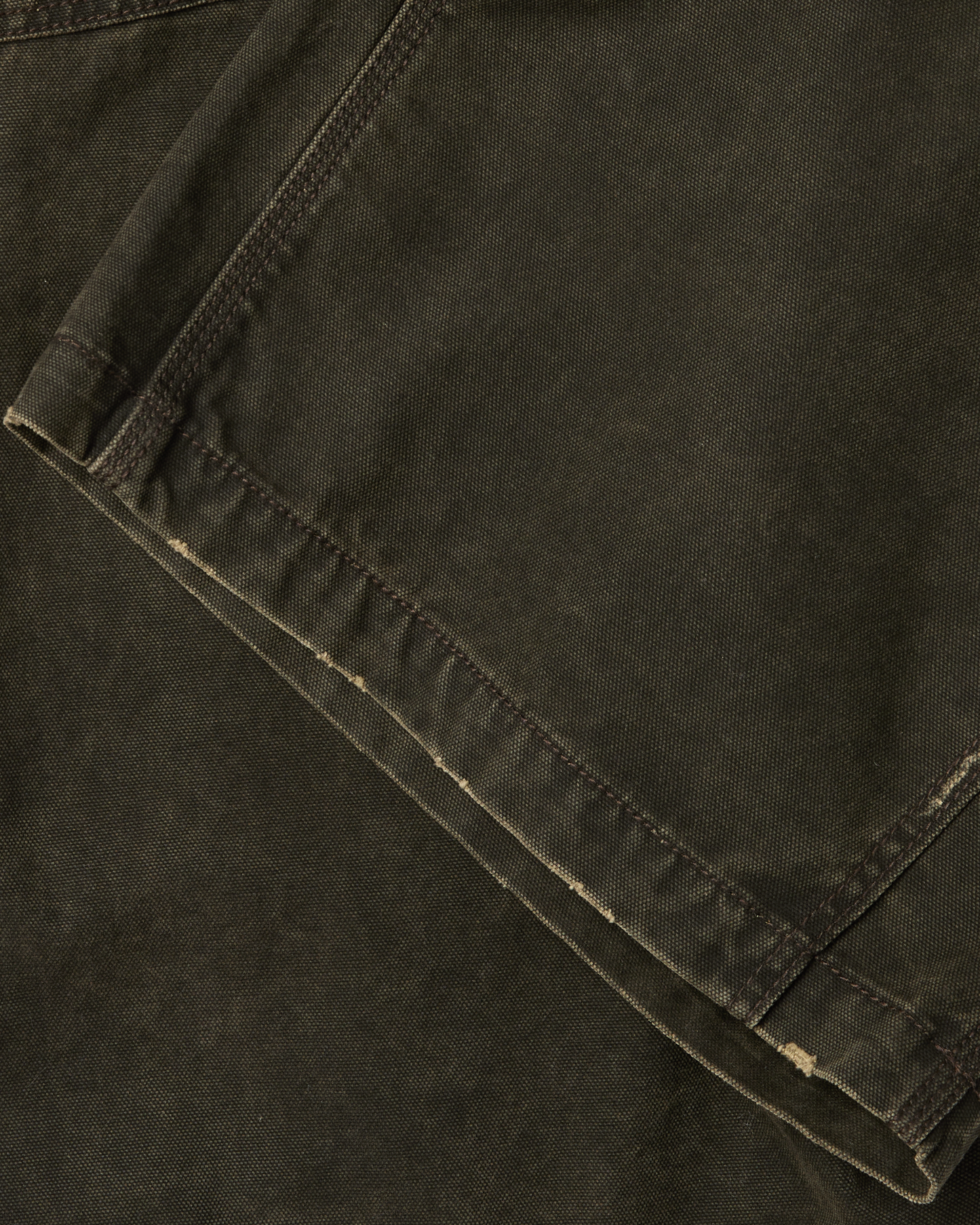 Washed Canvas Carpenter Shorts