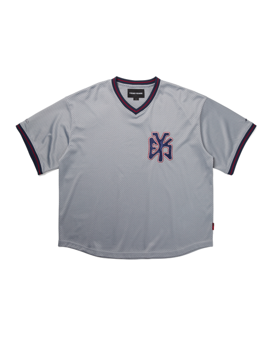 Y.E.S Mesh Baseball Tee
