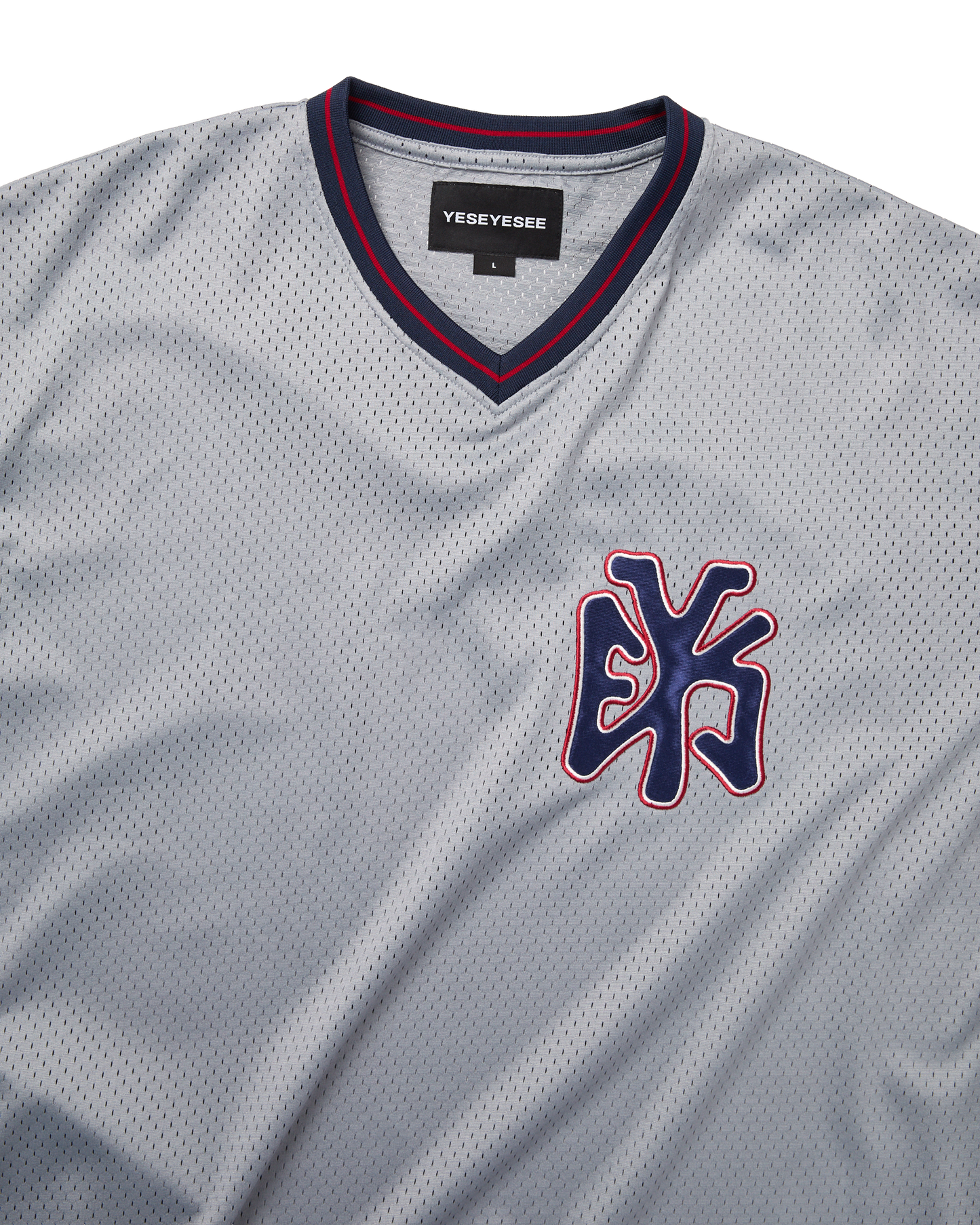 Y.E.S Mesh Baseball Tee