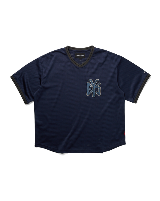 Y.E.S Mesh Baseball Tee