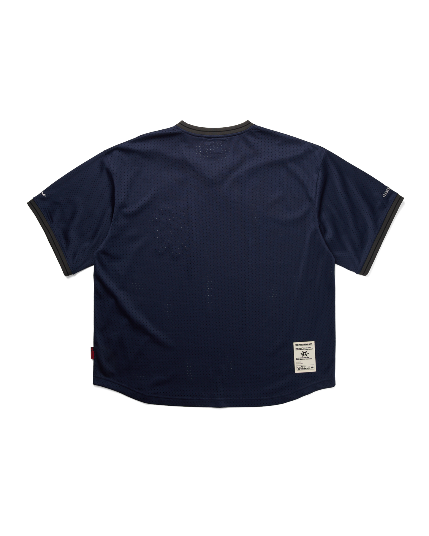 Y.E.S Mesh Baseball Tee