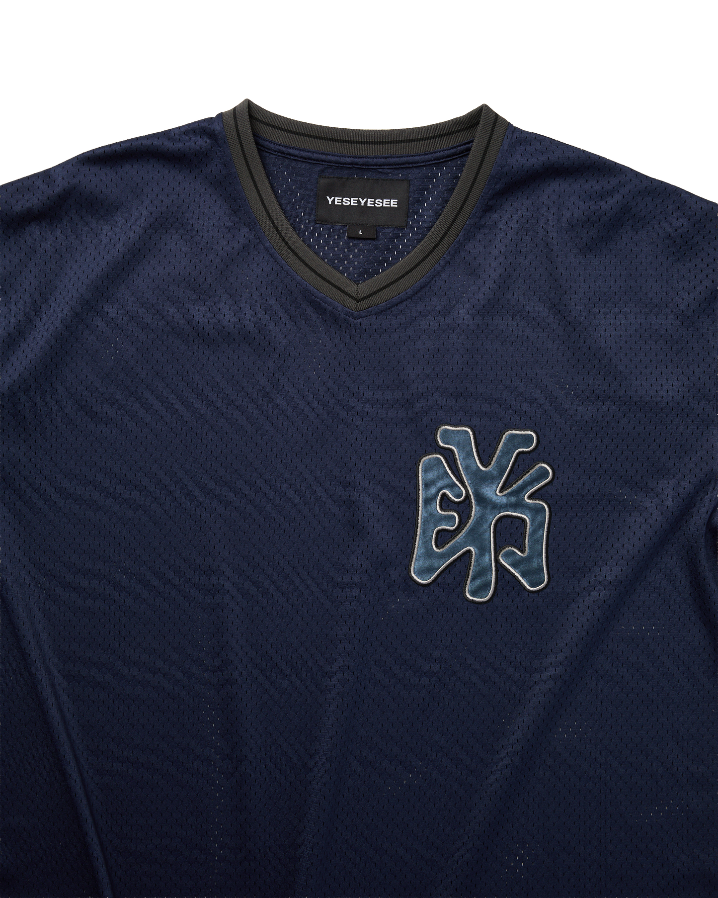Y.E.S Mesh Baseball Tee