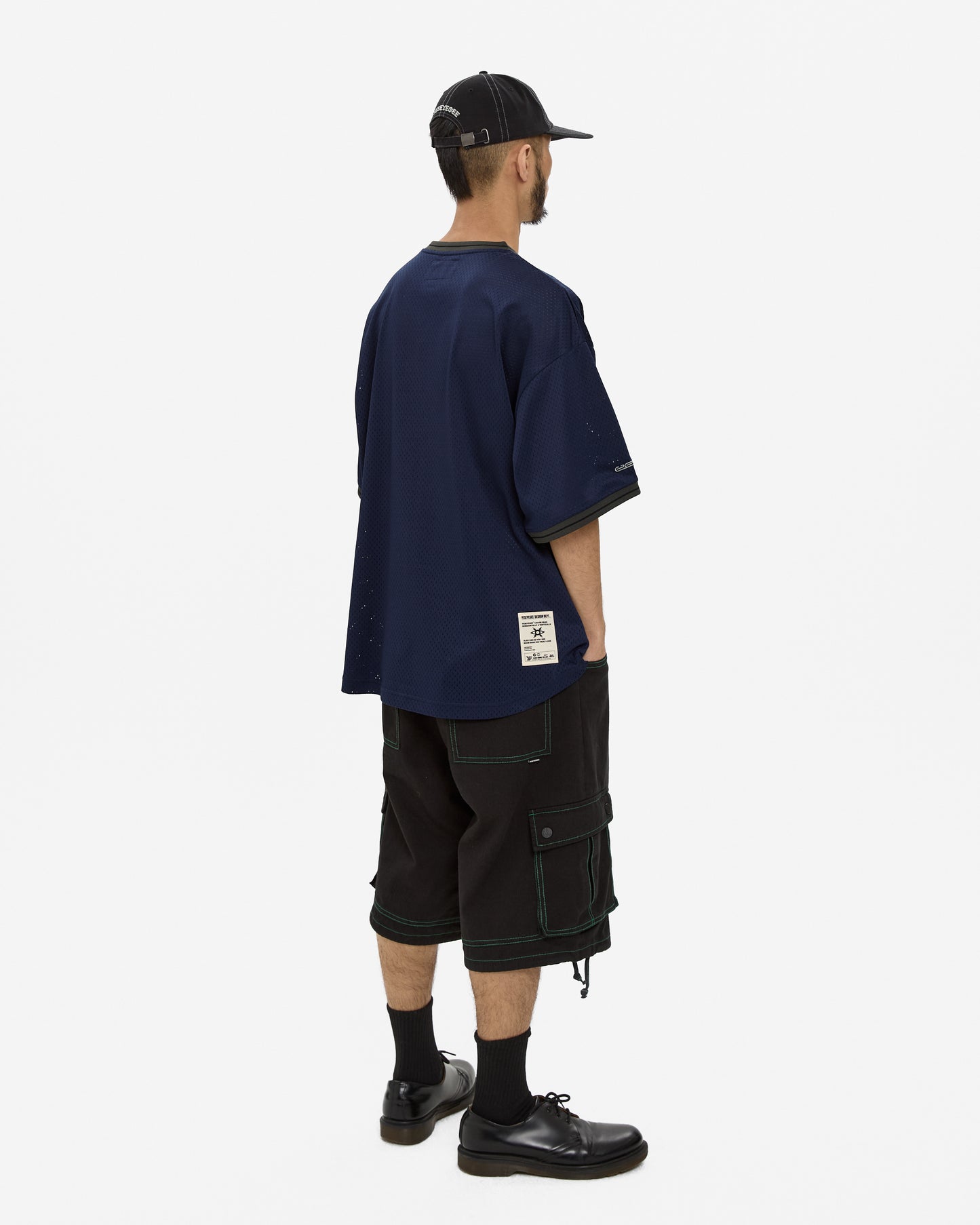 Y.E.S Mesh Baseball Tee