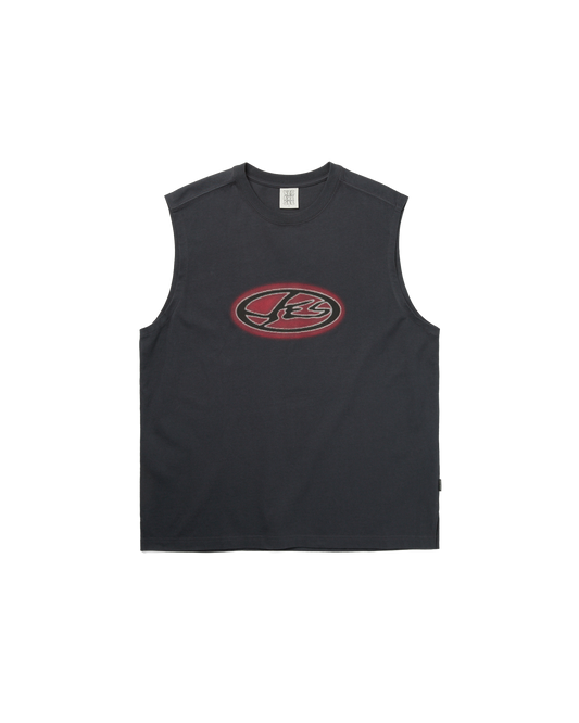 Y.E.S Oval Logo Sleeveless