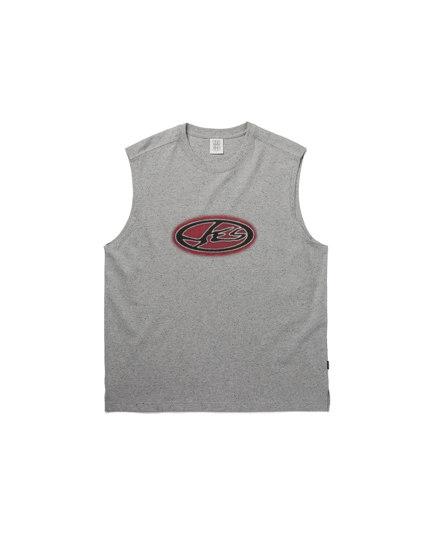 Y.E.S Oval Logo Sleeveless
