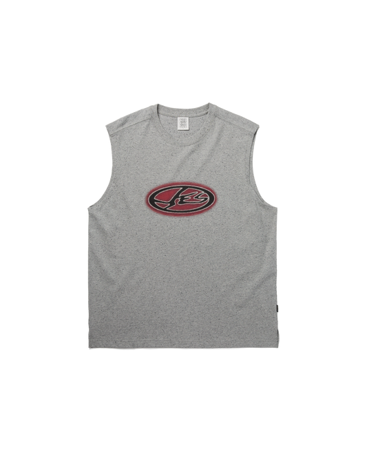 Y.E.S Oval Logo Sleeveless