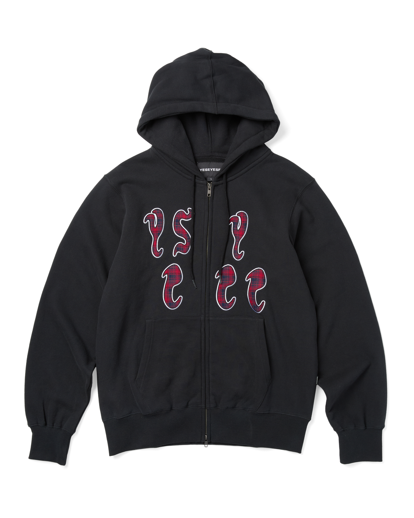 Y.E.S Bully Check Zip-up Hoodie
