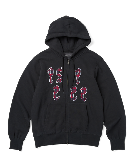 Y.E.S Bully Check Zip-up Hoodie
