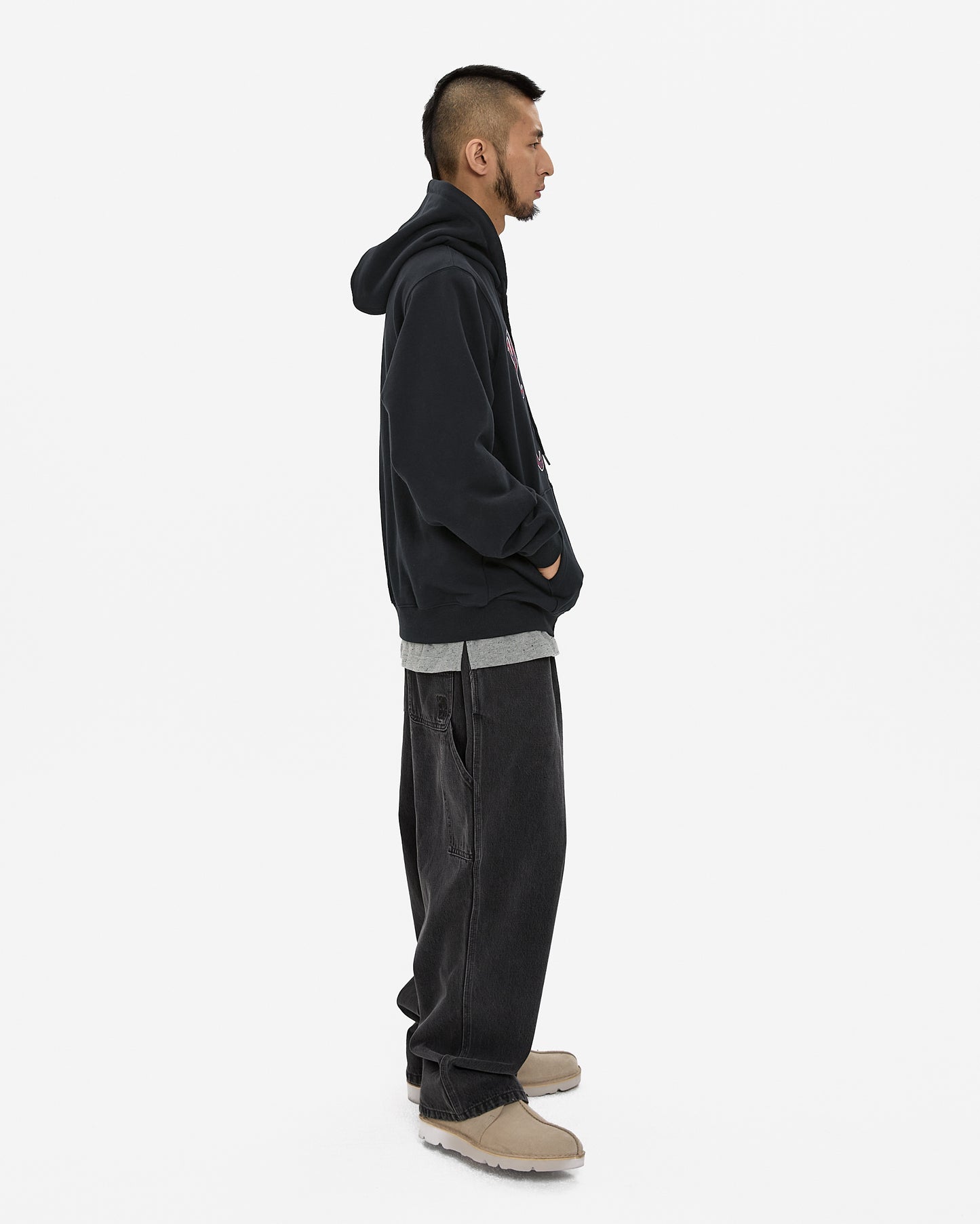Y.E.S Bully Check Zip-up Hoodie