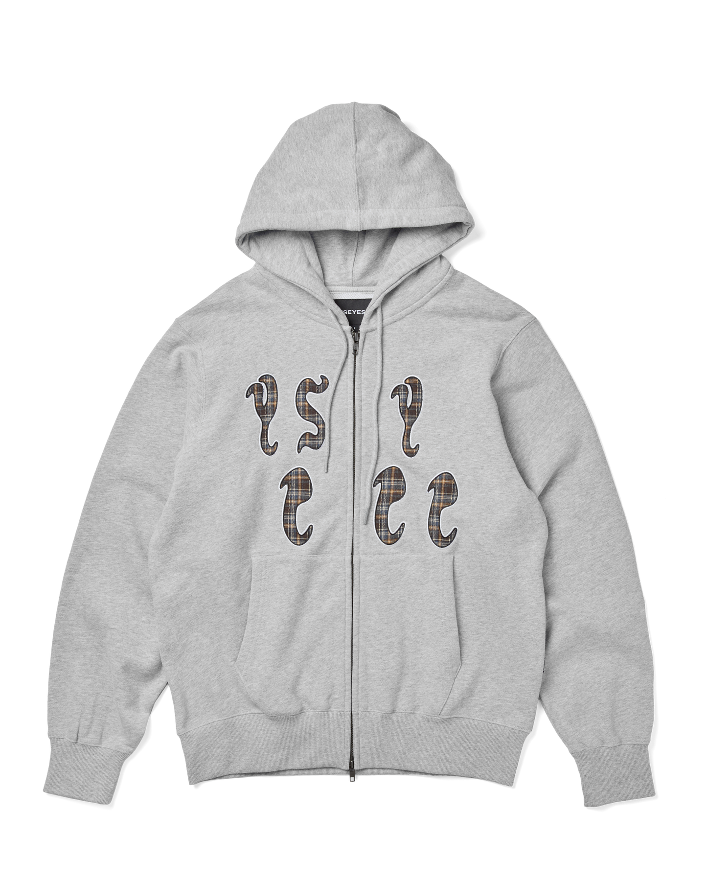 Y.E.S Bully Check Zip-up Hoodie
