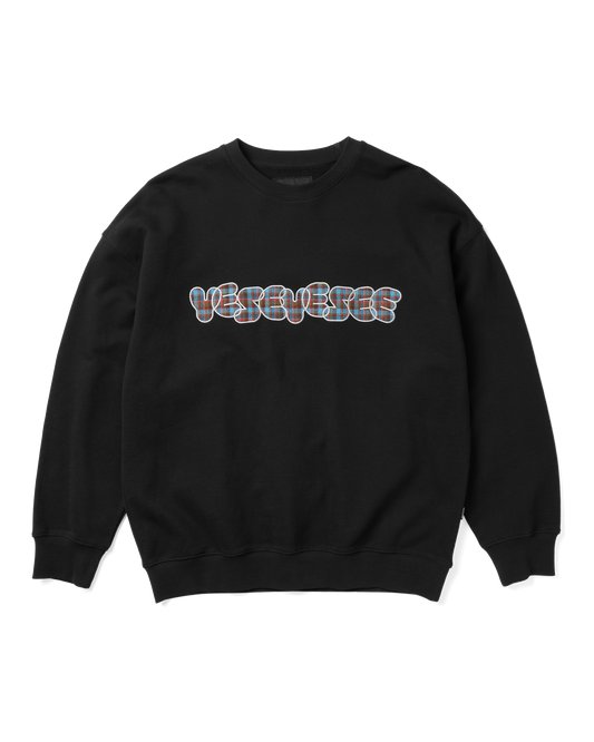 Y.E.S Checkered Logo Sweatshirt
