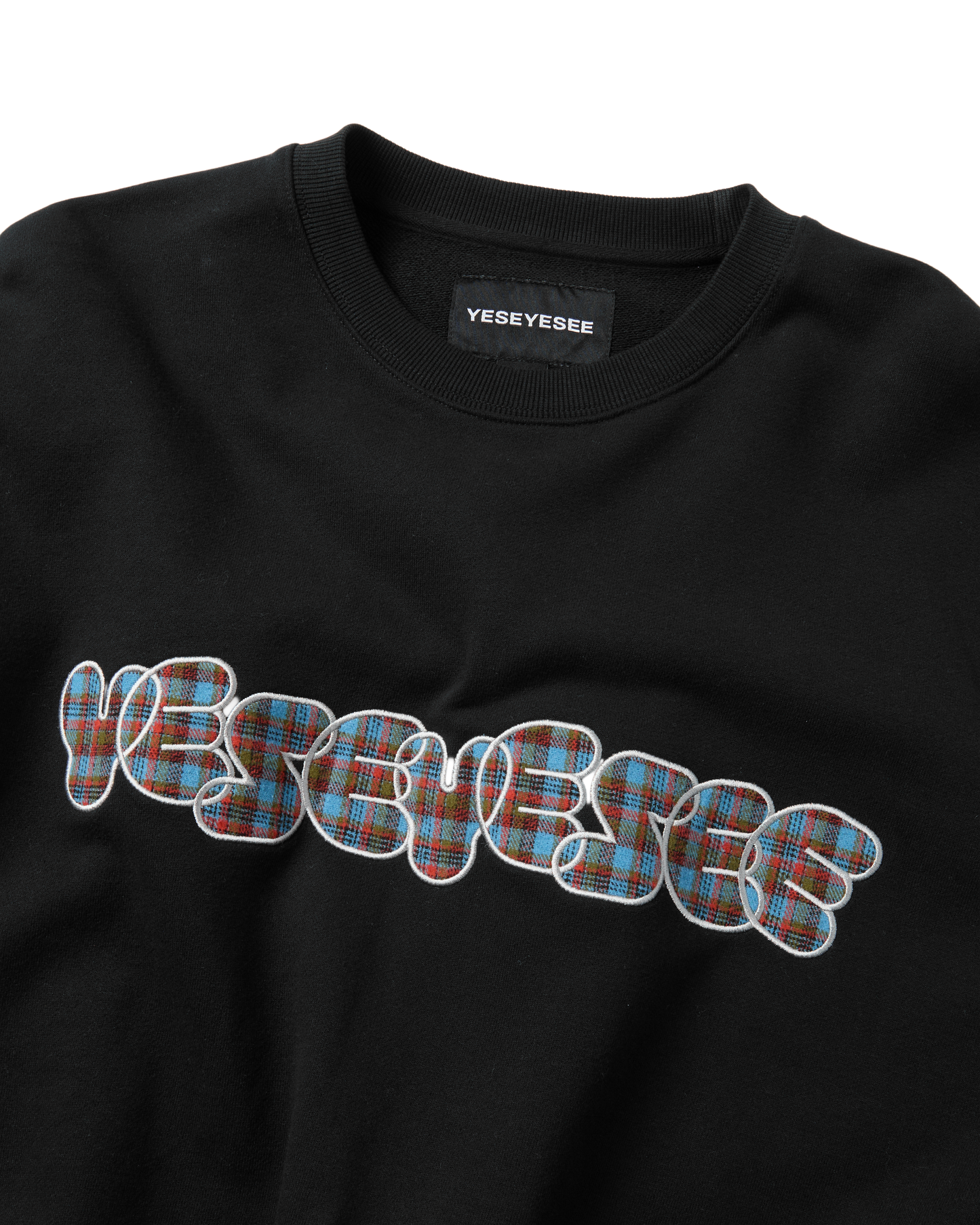 Y.E.S Checkered Logo Sweatshirt
