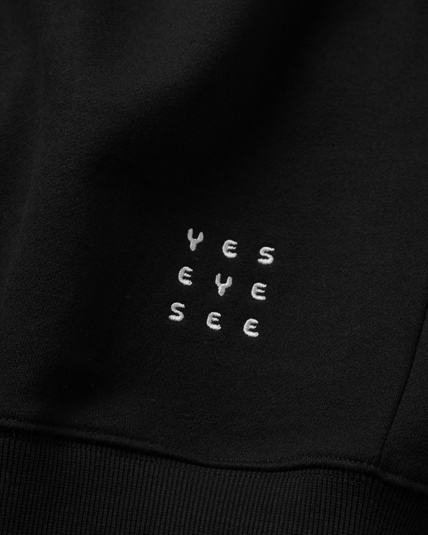 Y.E.S Checkered Logo Sweatshirt