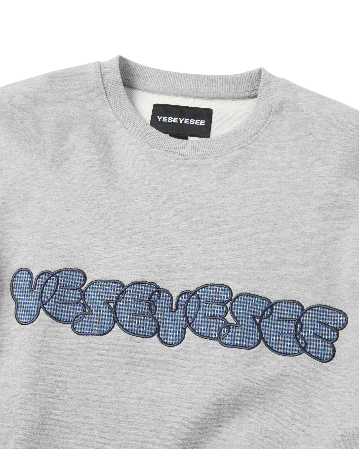 Y.E.S Checkered Logo Sweatshirt