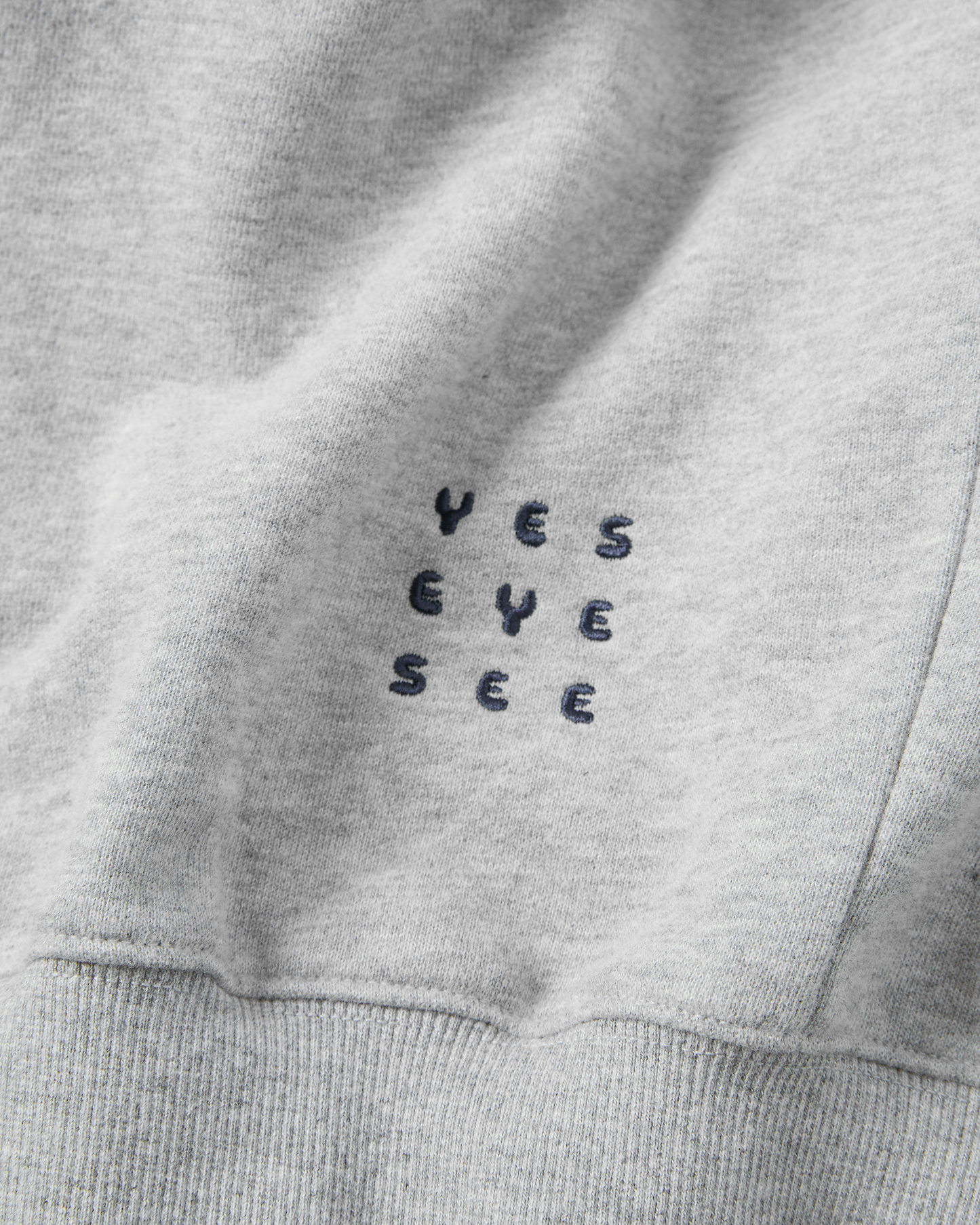 Y.E.S Checkered Logo Sweatshirt