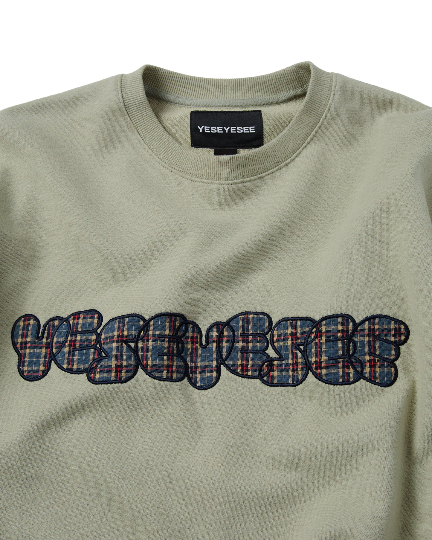 Y.E.S Checkered Logo Sweatshirt