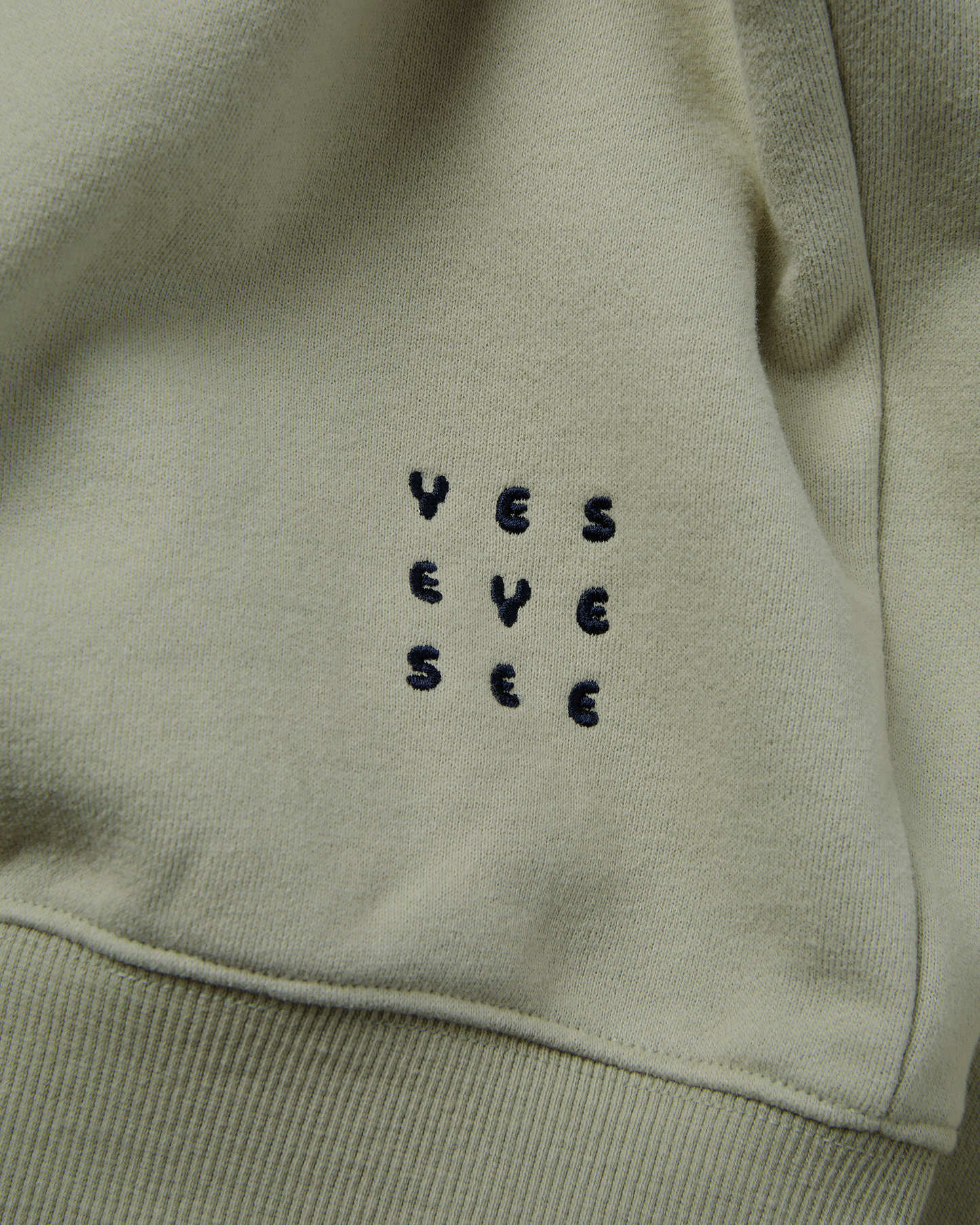 Y.E.S Checkered Logo Sweatshirt