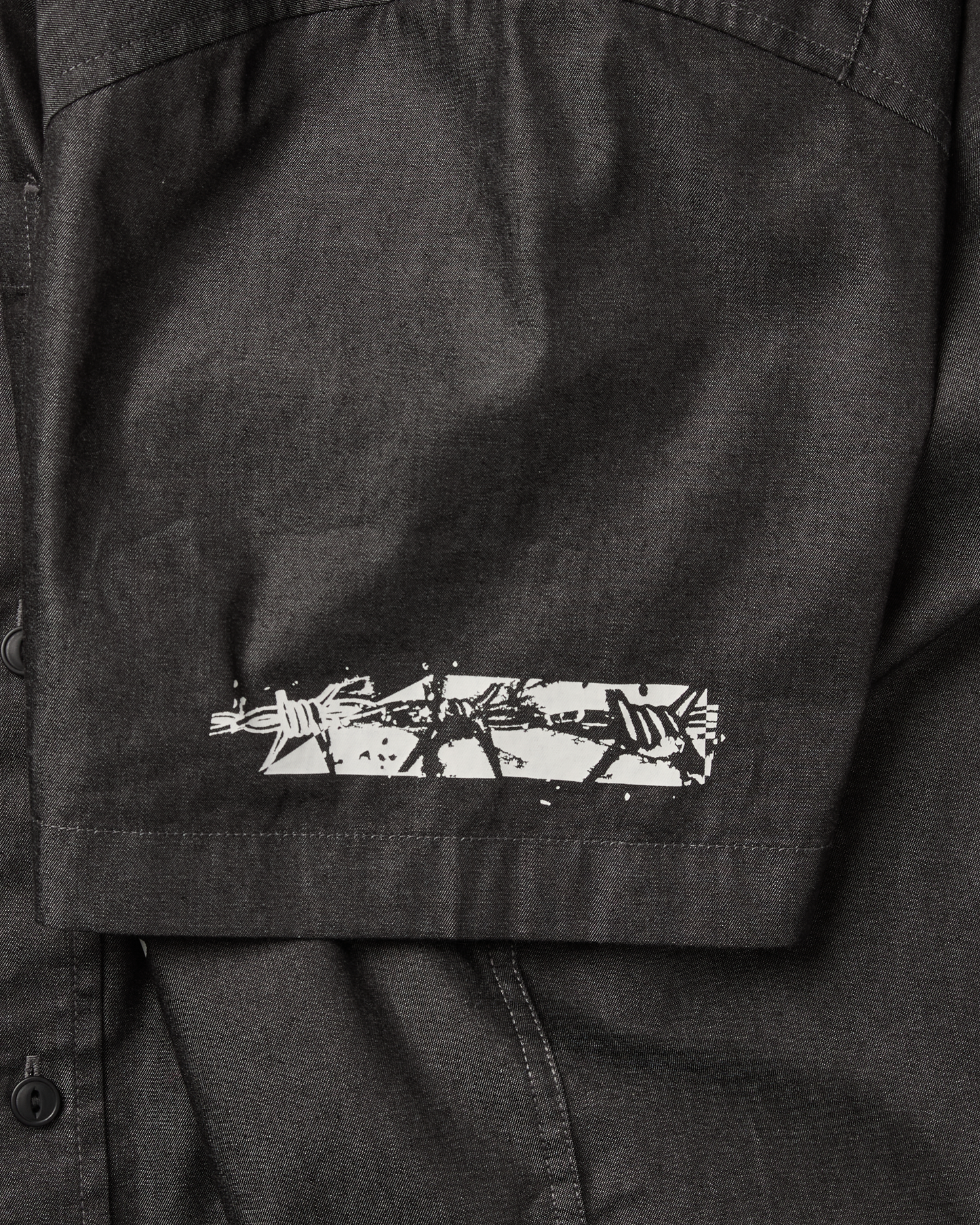 Y.E.S Doodle Half Shirt