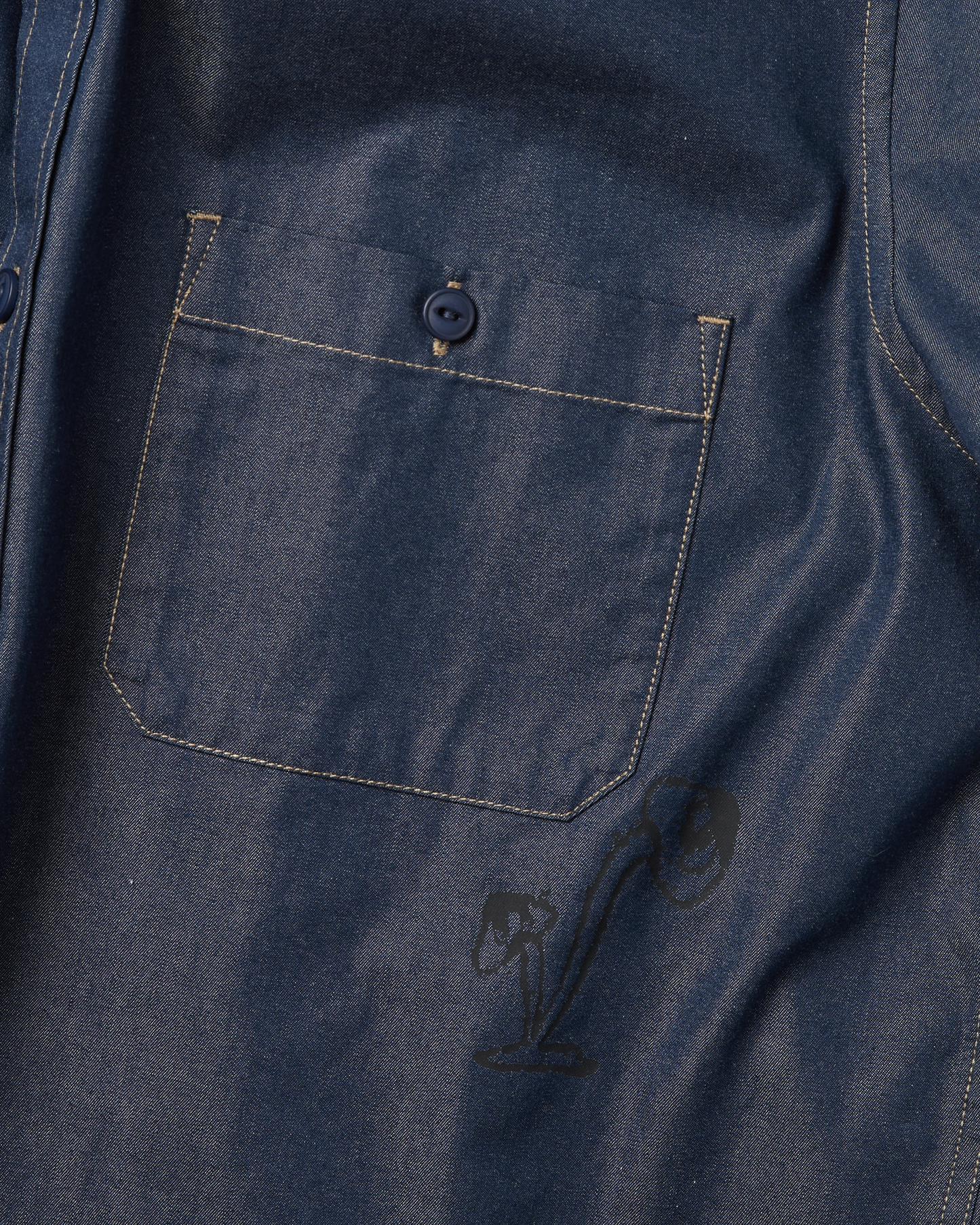 Y.E.S Doodle Half Shirt