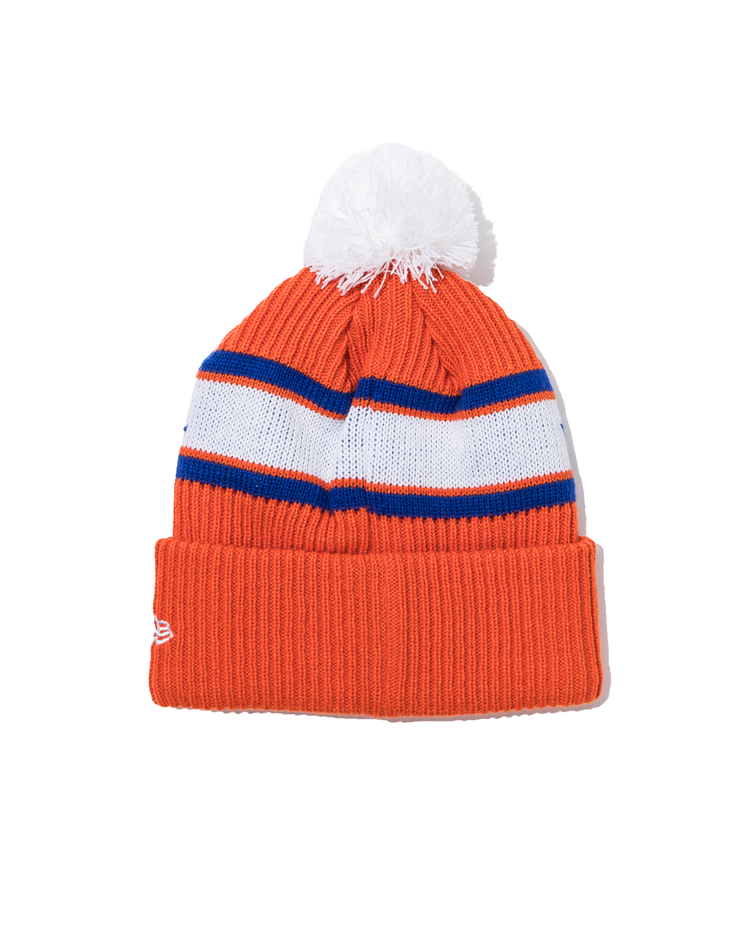 Y.E.S Jacquard Pompon Knit Beanie