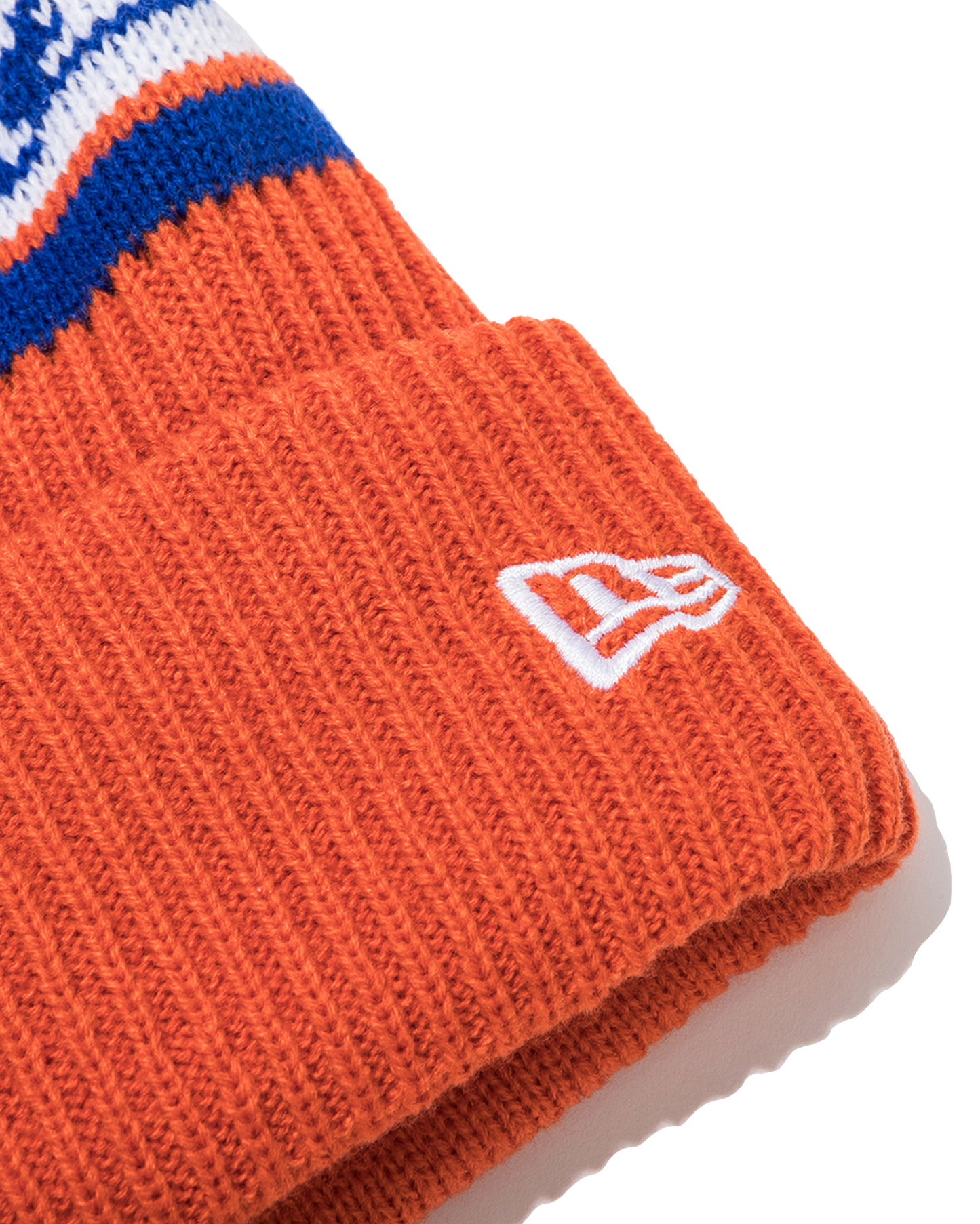 Y.E.S Jacquard Pompon Knit Beanie