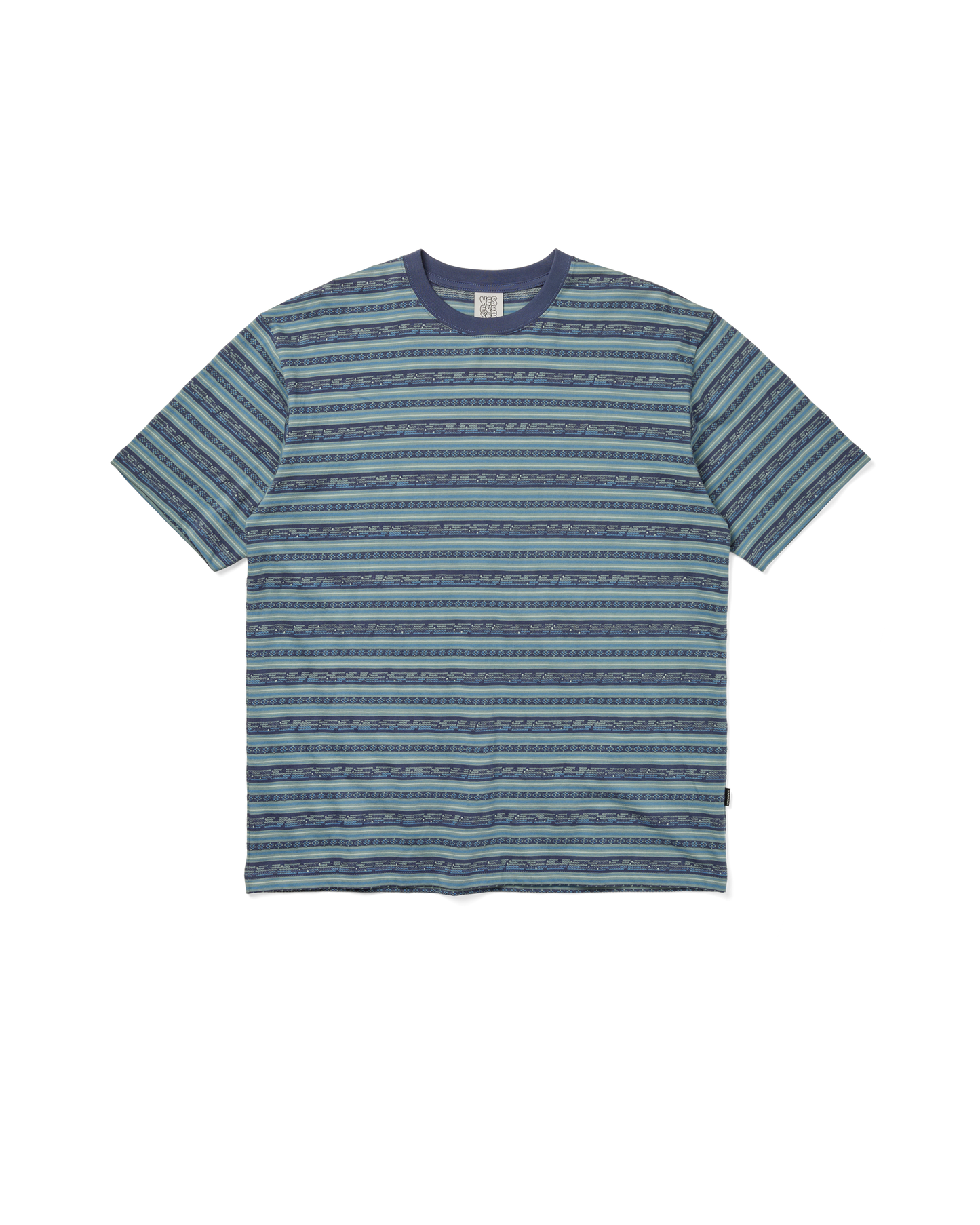 Y.E.S Jacquard Stripe Tee