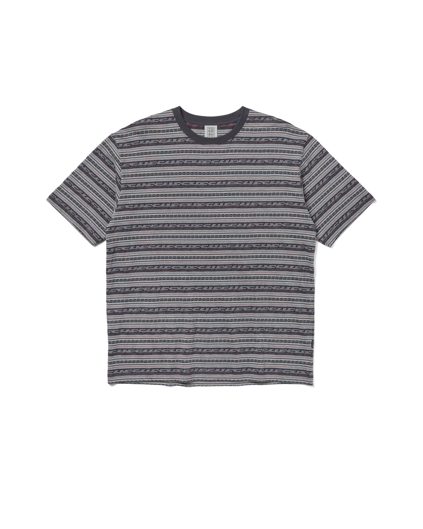 Y.E.S Jacquard Stripe Tee