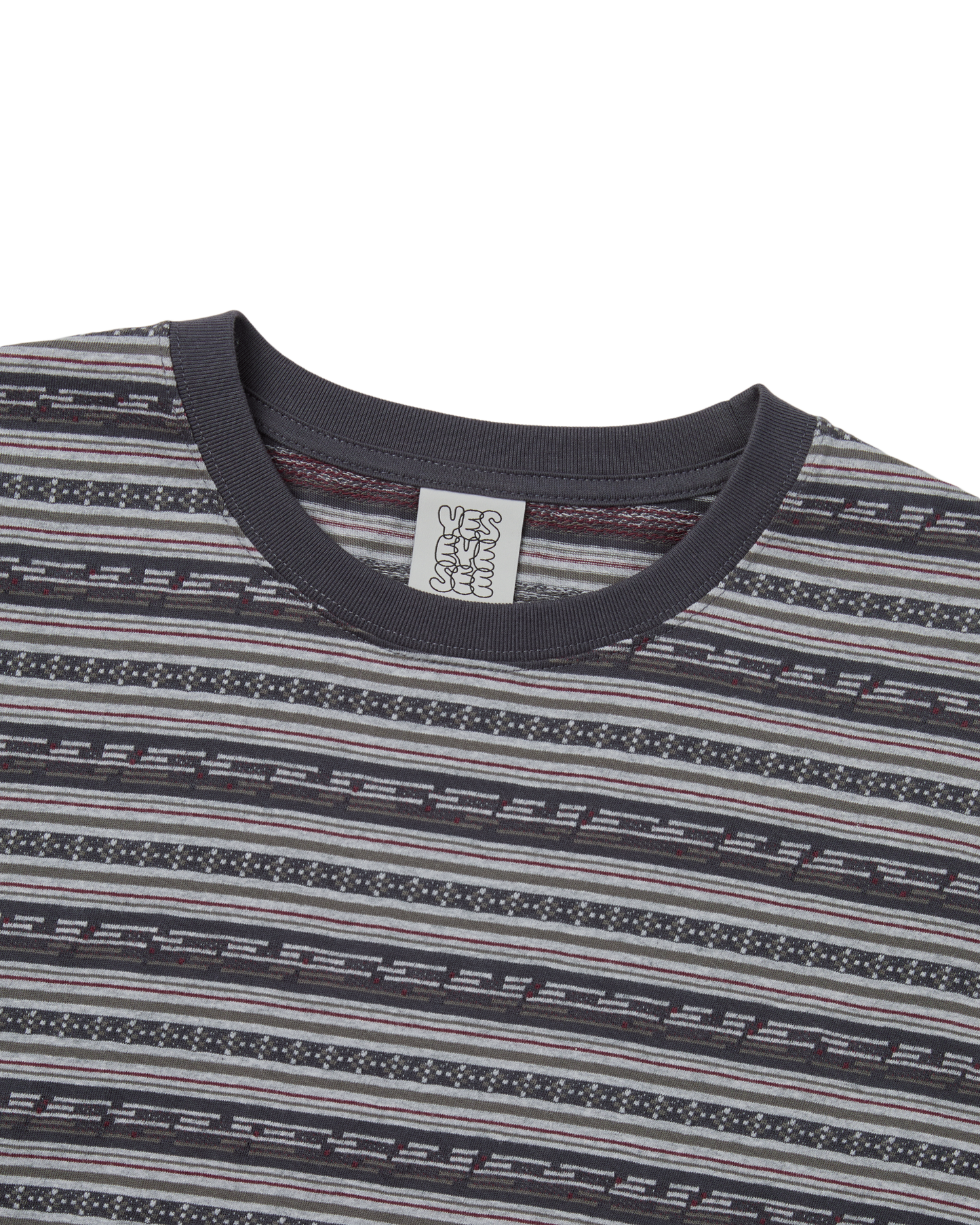 Y.E.S Jacquard Stripe Tee
