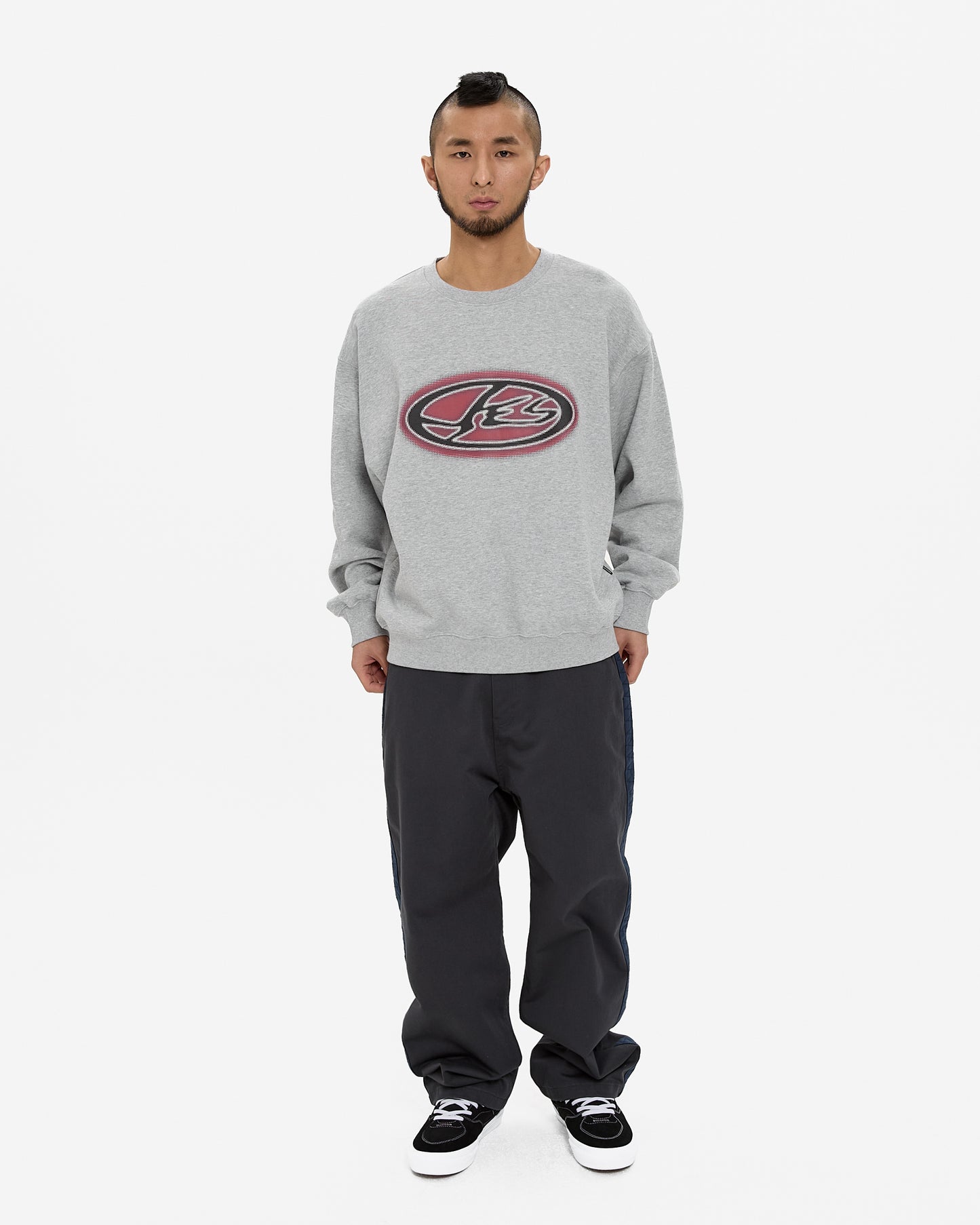 Y.E.S Oval Logo Sweatshirt