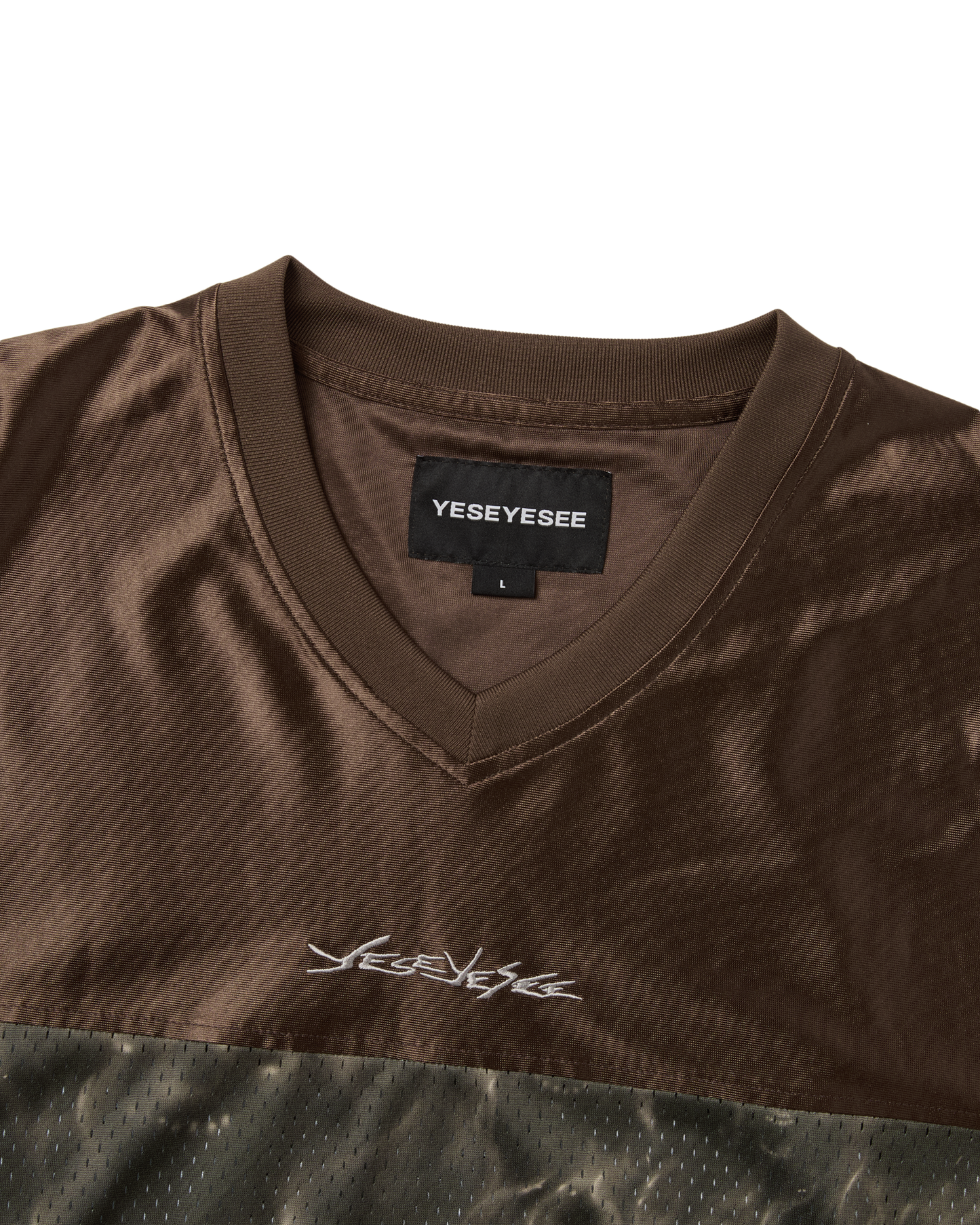 Y.E.S Skull Mesh Tee