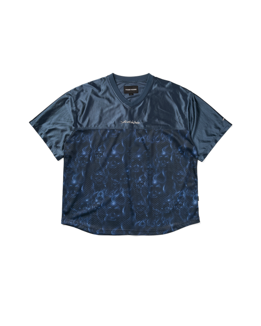 Y.E.S Skull Mesh Tee