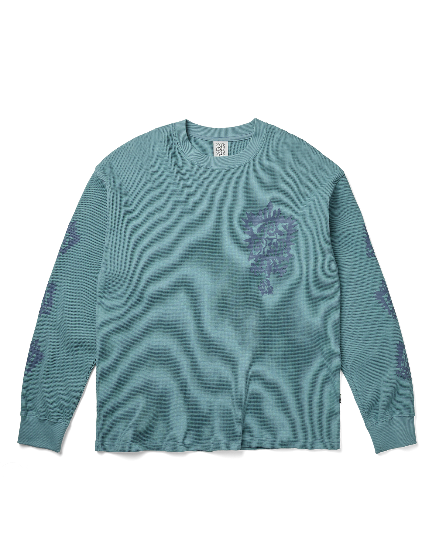 Y.E.S Stamp Waffle L/S