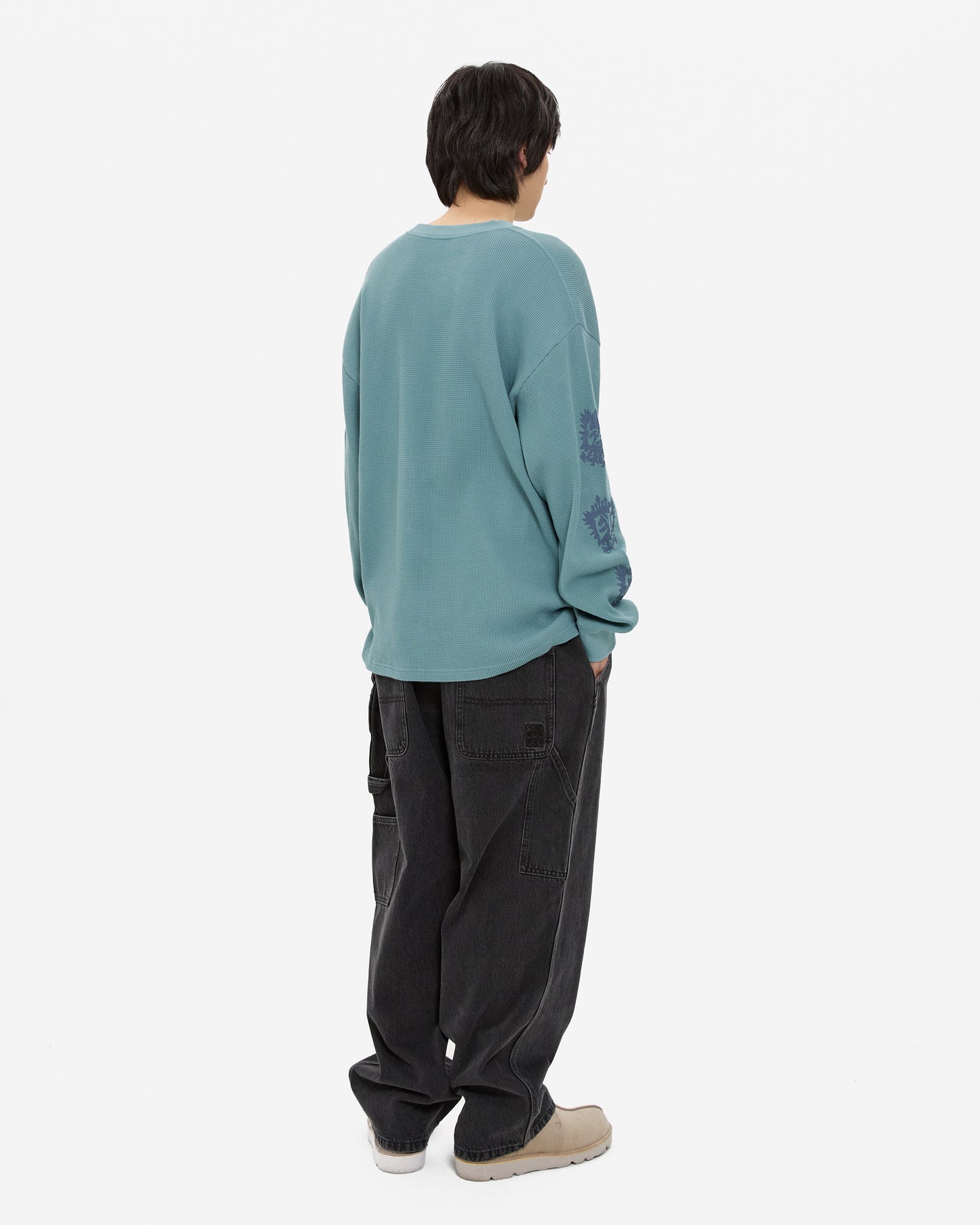 Y.E.S Stamp Waffle L/S