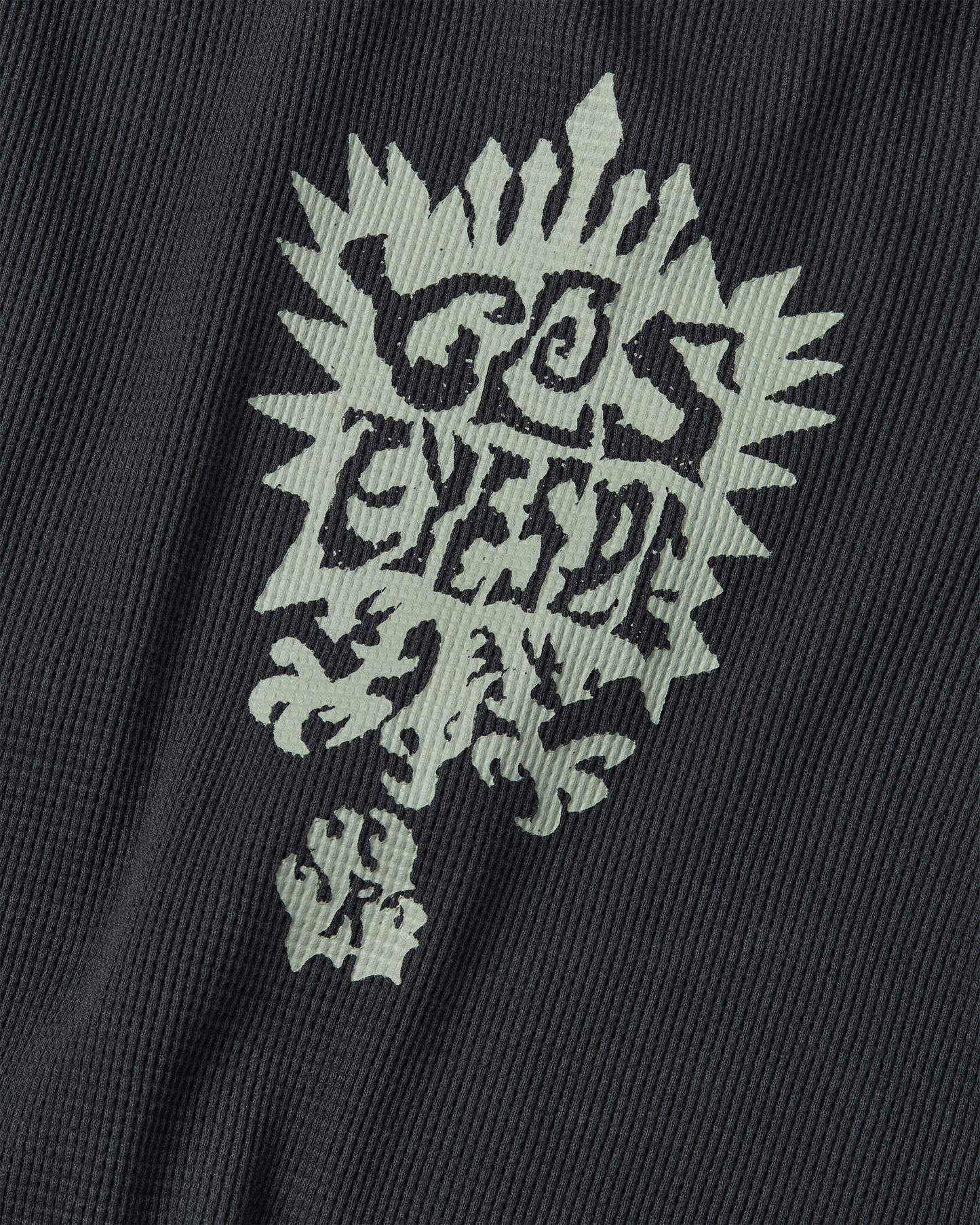 Y.E.S Stamp Waffle L/S