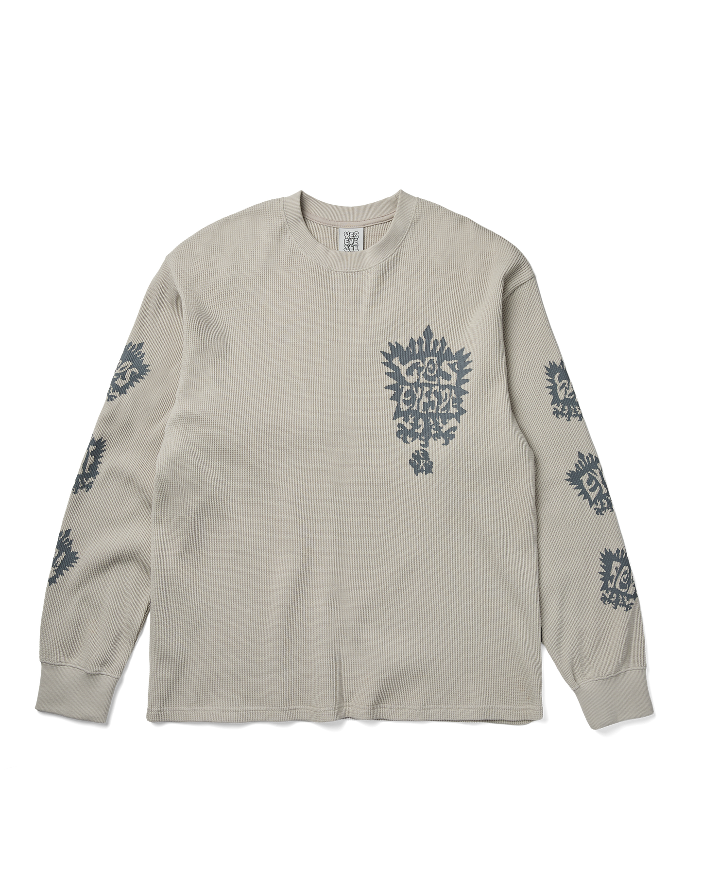 Y.E.S Stamp Waffle L/S