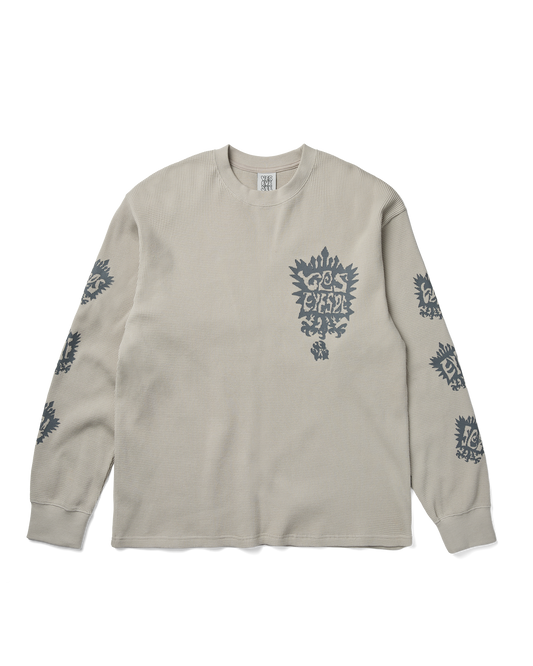 Y.E.S Stamp Waffle L/S