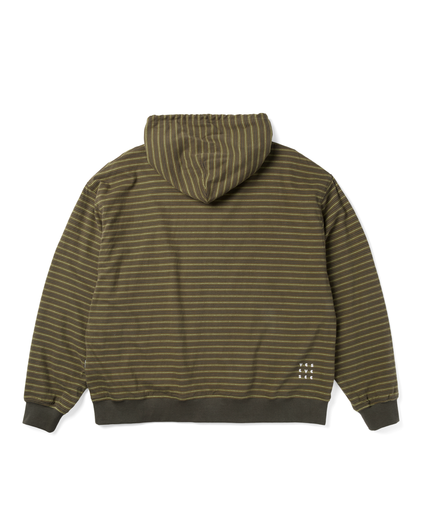 Y.E.S Stripe Single Zip-up Hoodie