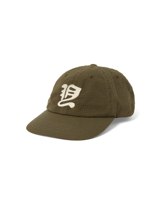 Y.E.S Washed Seersucker Cap