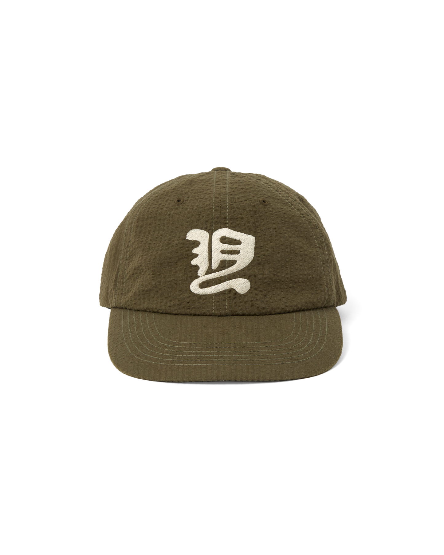 Y.E.S Washed Seersucker Cap