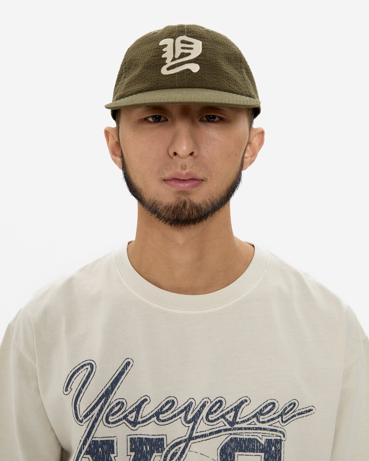 Y.E.S Washed Seersucker Cap