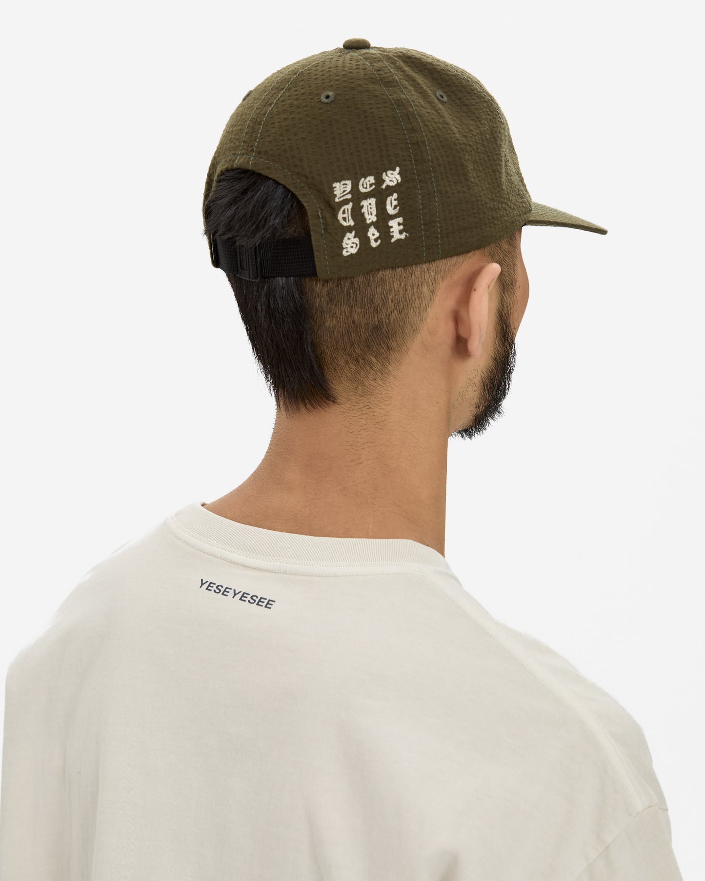 Y.E.S Washed Seersucker Cap