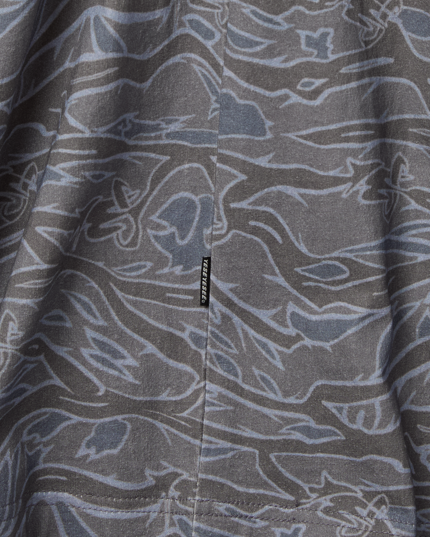 Y.E.S Wording Camo Tee
