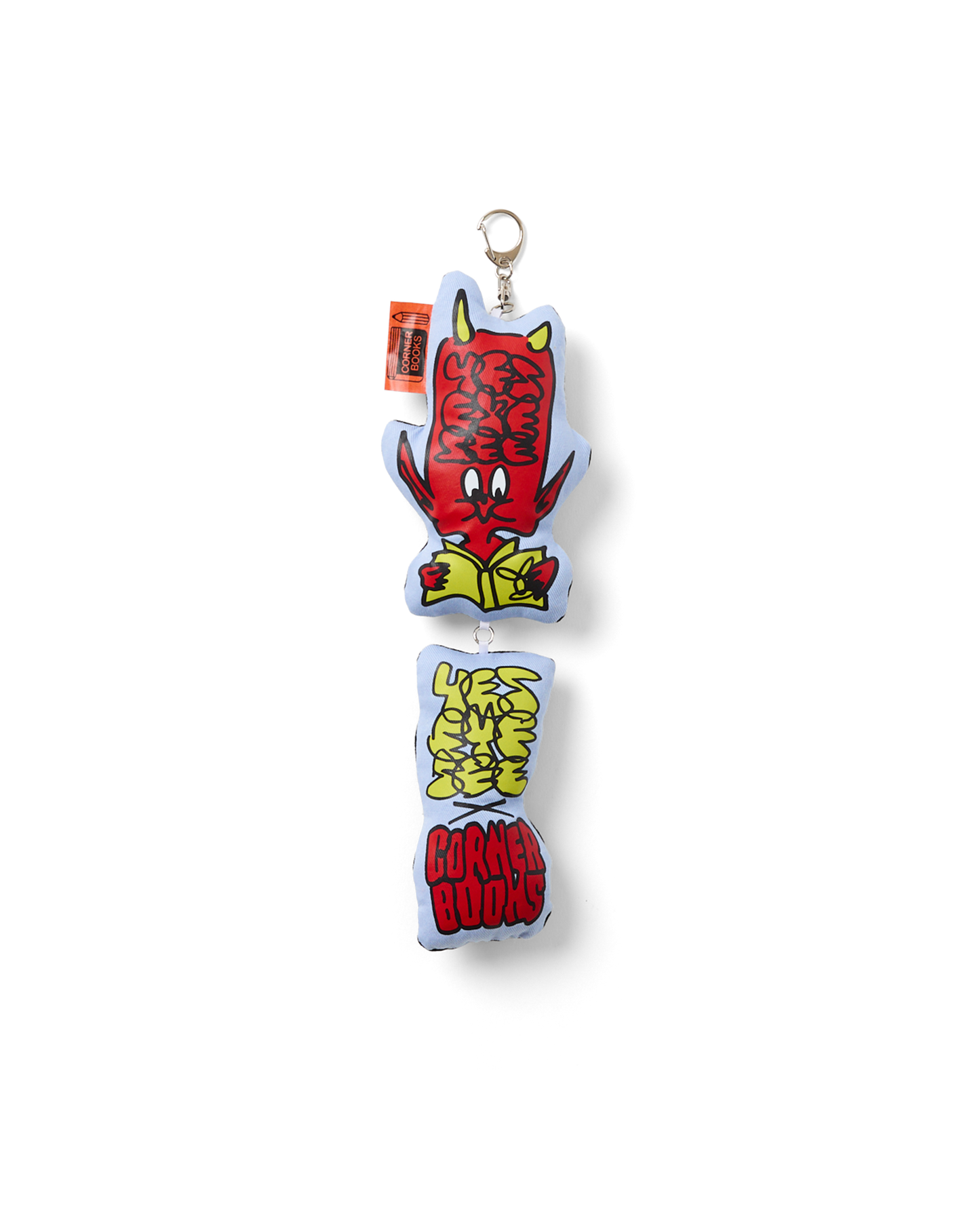 Corner Twin Swing Plush Keychain