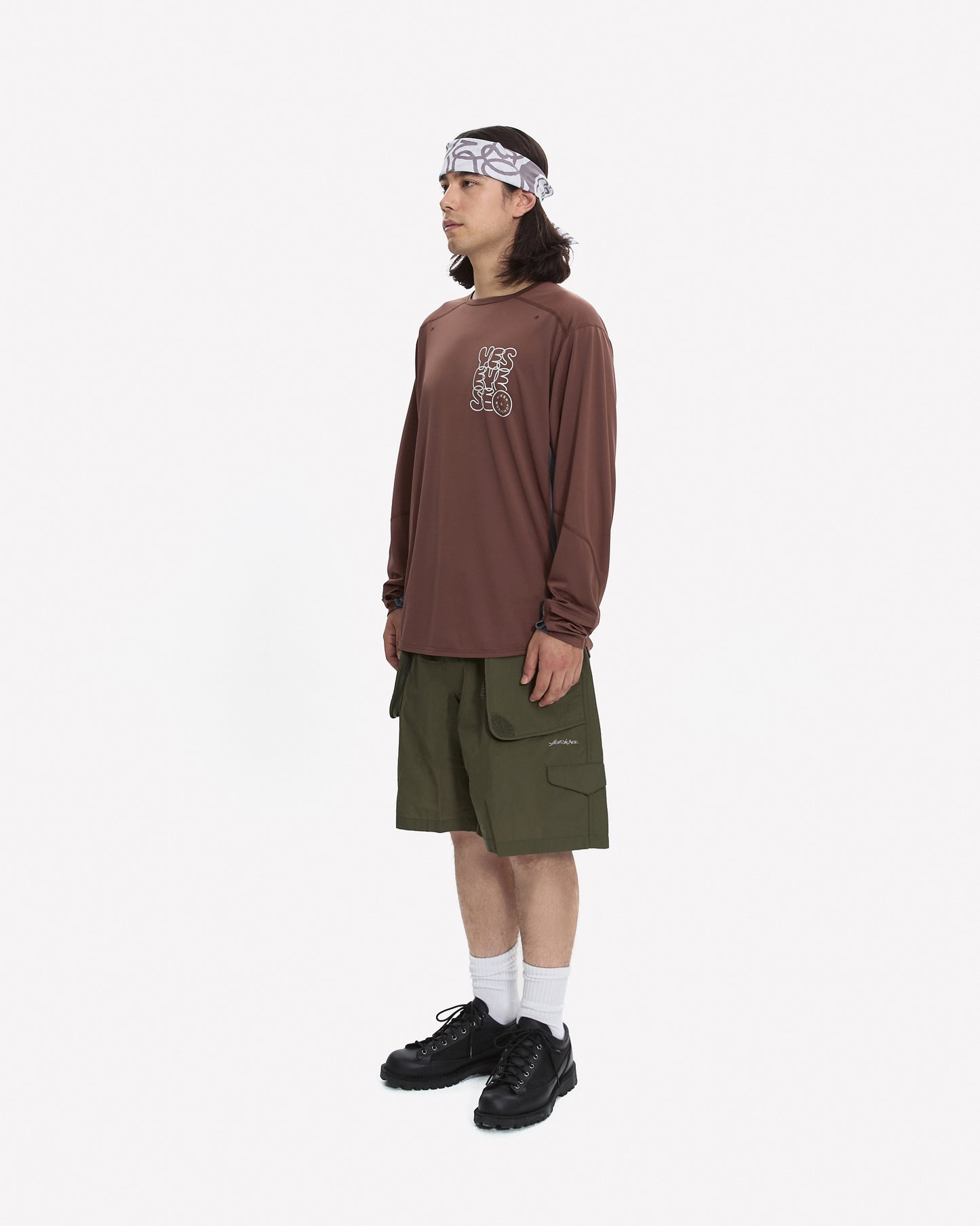 YESEYESEE® x HIKER WORKSHOP® Active L/S Tee
